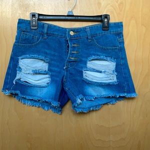 Jean shorts